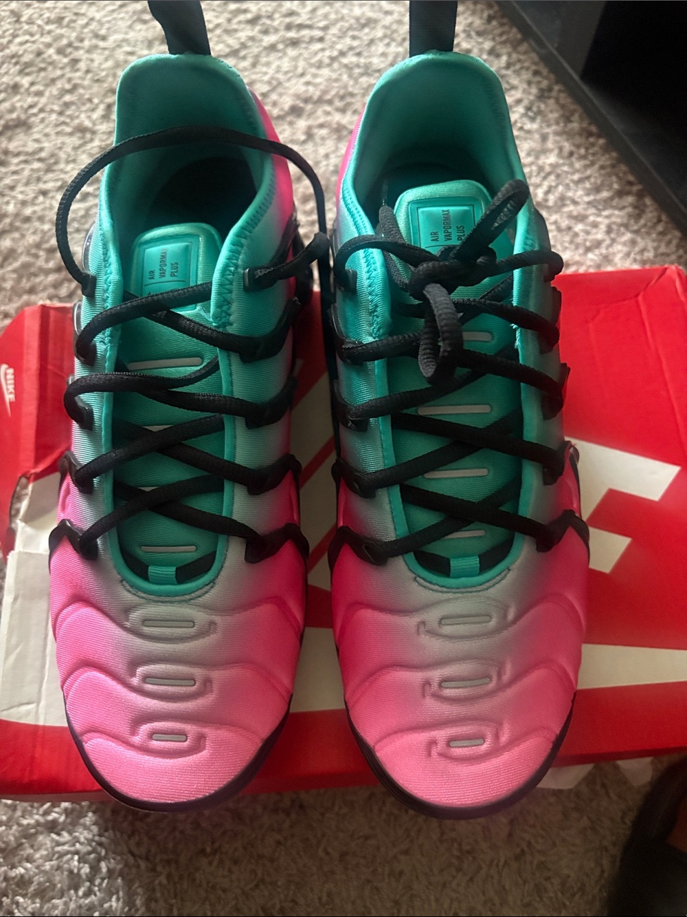 Nike Women's Air Vapor Max Plus Athletic Sneakers